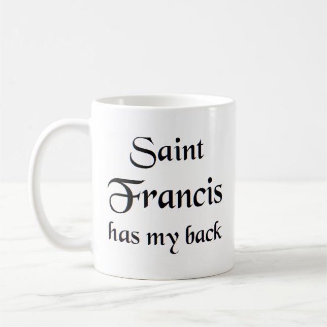 Saint Francis Kaffeetasse (Links)
