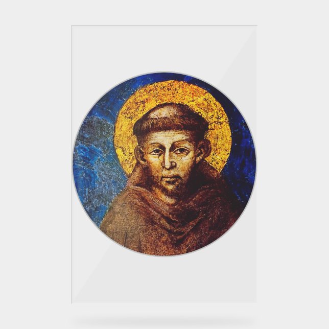 Saint Francis of Assisi The Canticle of Creation Acrylschild (Vorderseite)