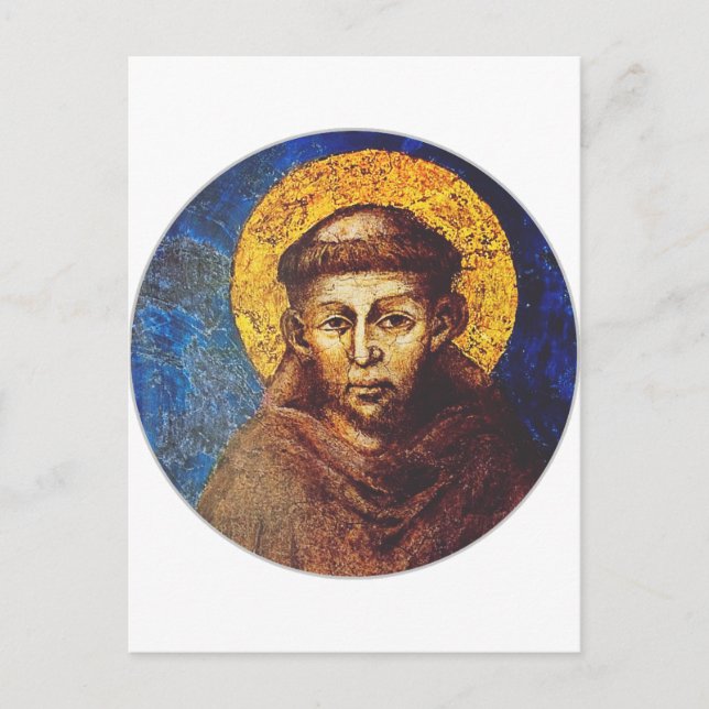 Saint Francis of Assisi The Canticle of Creation Ankündigungspostkarte (Vorderseite)