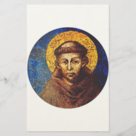 Saint Francis of Assisi The Canticle of Creation Briefpapier
