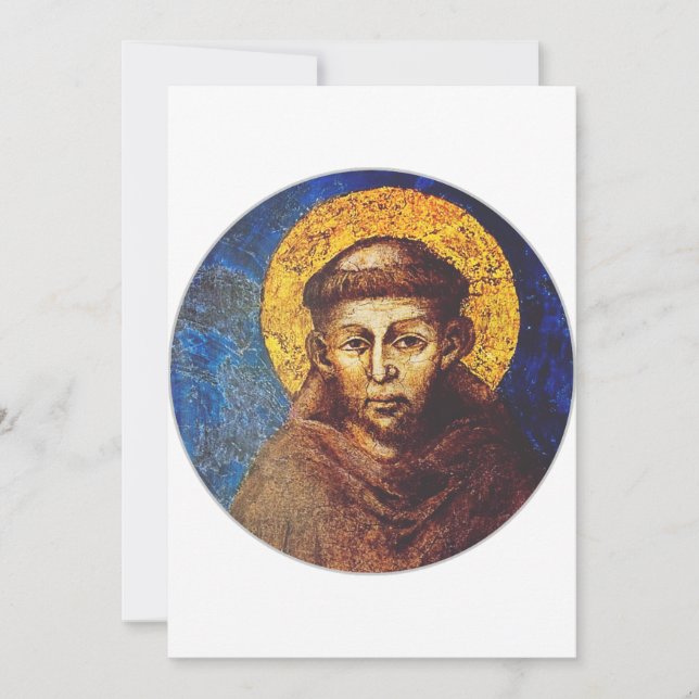 Saint Francis of Assisi The Canticle of Creation Einladung (Vorderseite)