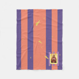 Saint Francis von Assisi Fleece Blanket