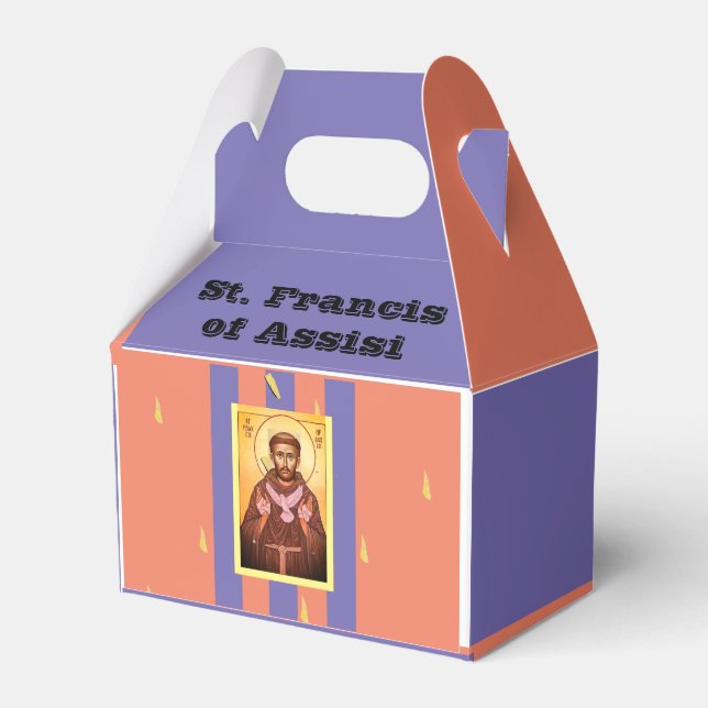 Saint Francis von Assisi Geschenkschachtel (Vorderseite)