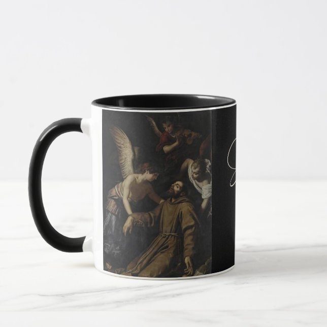 Saint Francis von Assisi, katholische Tasse Saint- (Links)