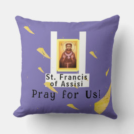 Saint Francis von Assisi Kissen