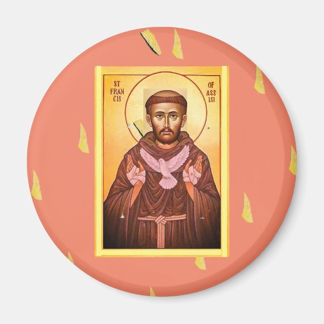 Saint Francis von Assisi Magnet (Vorne)