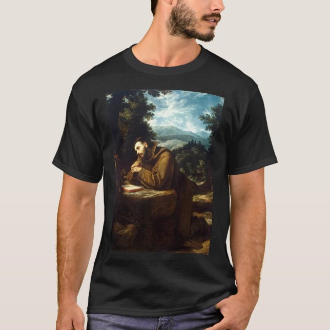 Saint Francis von Assisi T-Shirt (Vorderseite)