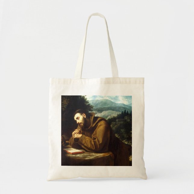 Saint Francis von Assisi Tragetasche (Vorne)