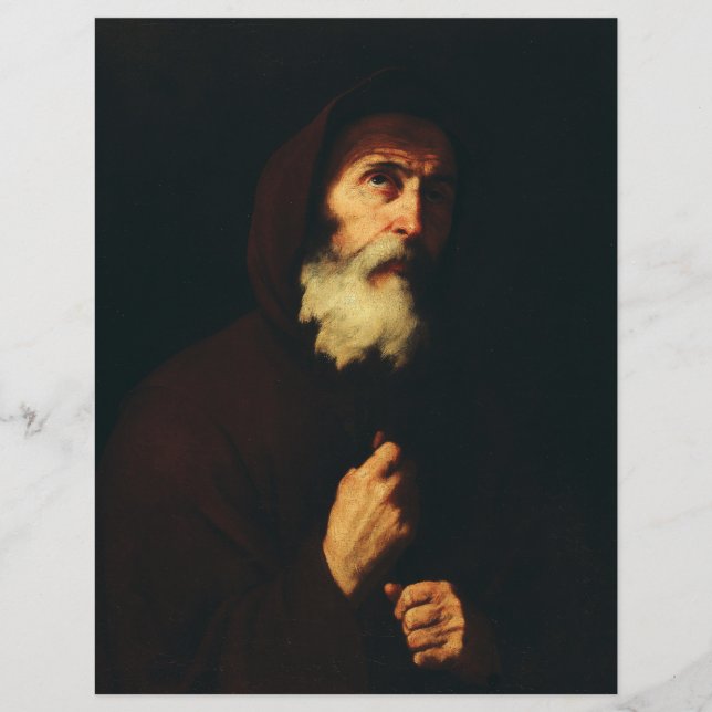 Saint Francis von Paola Flyer (Vorne)