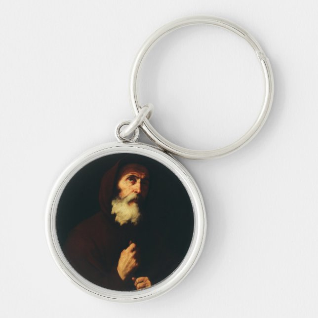 Saint Francis von Paola Schlüsselanhänger (Vorne)