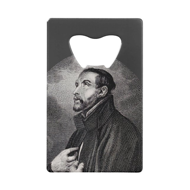 Saint Francis Xavier Geldbeutel Flaschenöffner (Vorderseite)