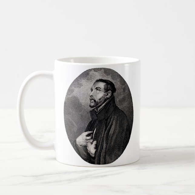 Saint Francis Xavier Kaffeetasse (Links)