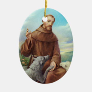 Saint François Ornement avec prière