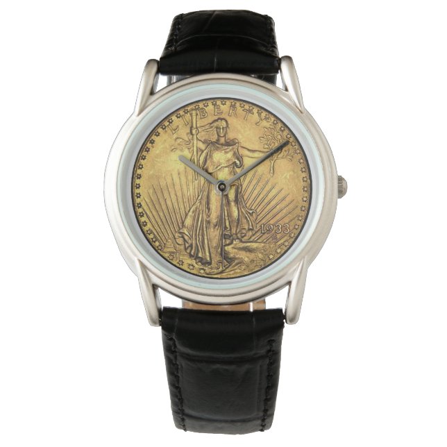 Saint-Gaudens Double Eagle Armbanduhr (Vorderseite)