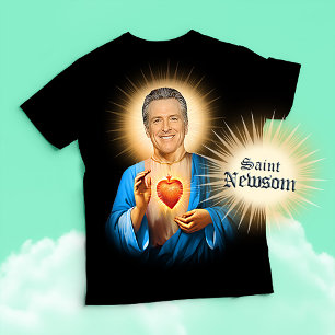 Saint Gavin Newsom Gebet T-Shirt
