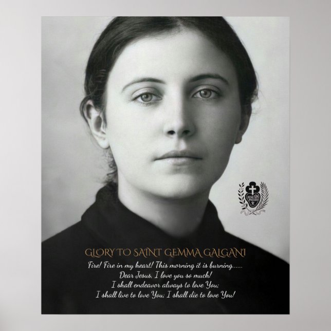 SAINT GEMMA GALGANI POSTER (Devant)