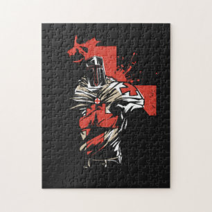Saint George Christlich Crusader Rotes Kreuz
