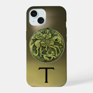 SAINT GEORGE & DRAGON MEDALLION MONOGRAM Agate