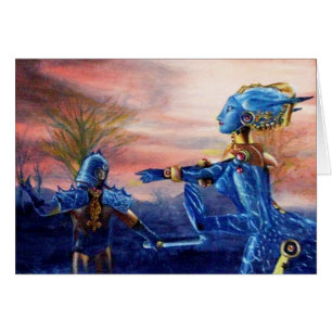 SAINT GEORGE ET ALIEN DRAGON