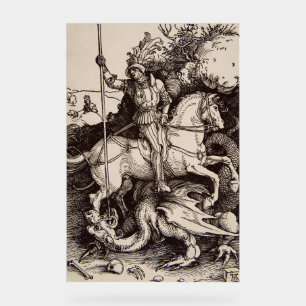 Saint George et le Dragon par Durer
