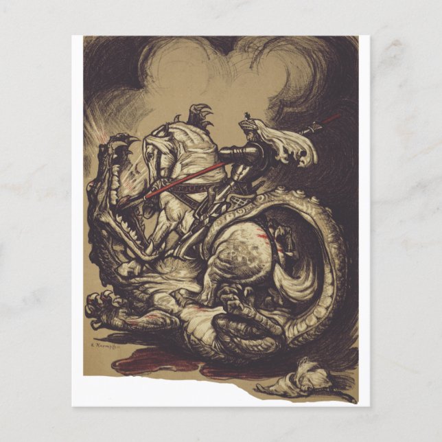 Saint George Killing der Drache (Vorderseite)