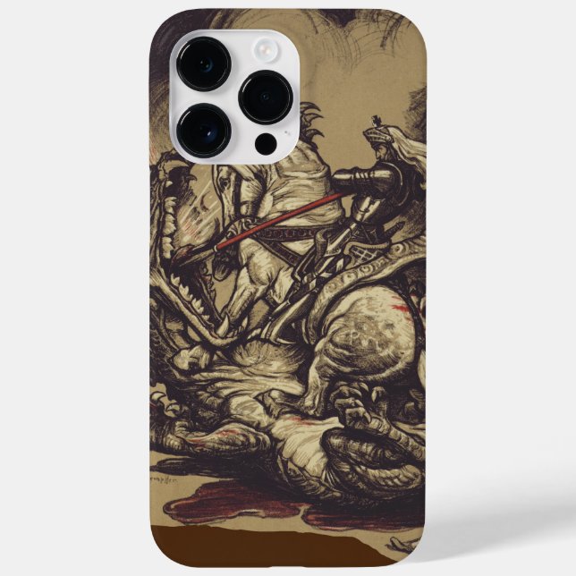 Saint George Killing der Drache Case-Mate iPhone 14 Pro Max Hülle (Rückseite)