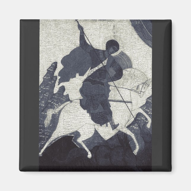 Saint George Killing der Drache Magnet (Vorne)