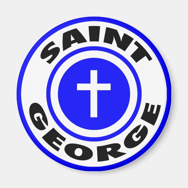 Saint George Magnet (Vorne)