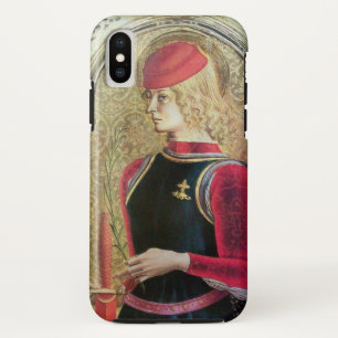 SAINT GEORGE PORTRAIT, rot, schwarz, gelb gelb Case-Mate iPhone Hülle