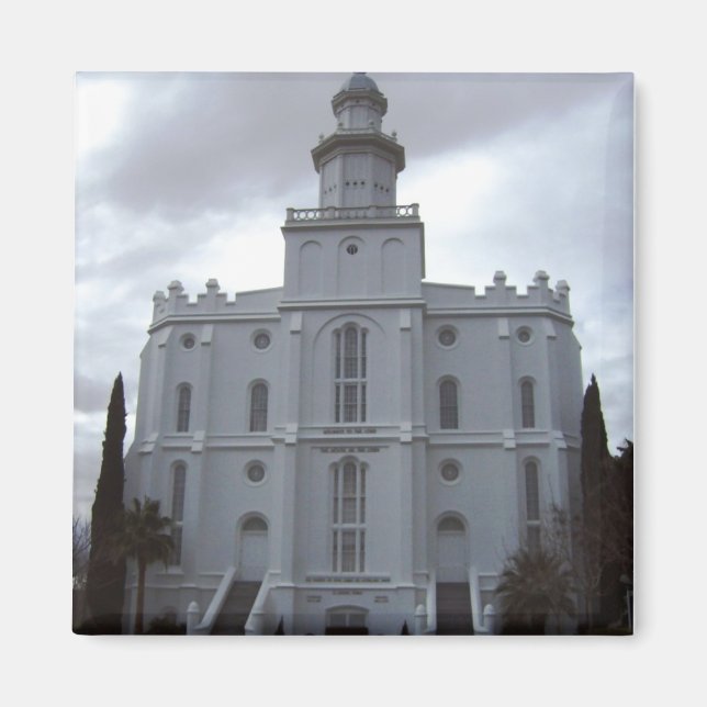 Saint George Temple Magnet (Vorne)