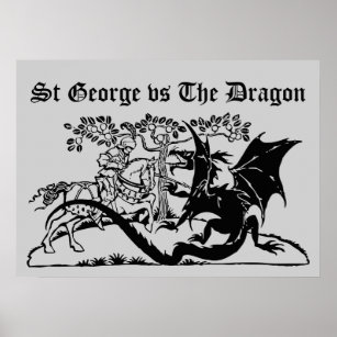 Saint George & The Dragon Poster