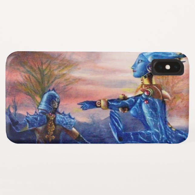 SAINT GEORGE UND ALIEN DRAGON Case-Mate iPhone HÜLLE (Rückseite (Horizontal))