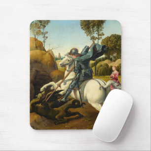 Saint George und der Drache, 1506 von Raphael Mousepad