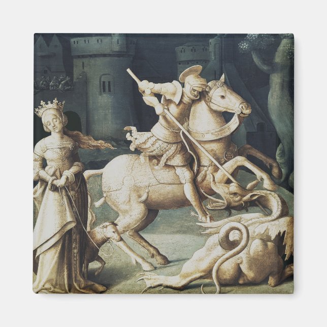 Saint George und der Drache Magnet (Vorne)