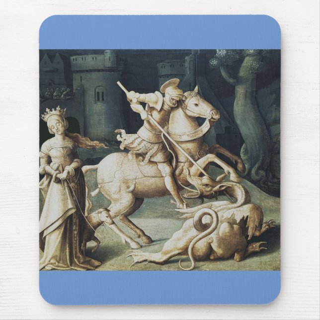 Saint George und der Drache Mousepad (Vorne)