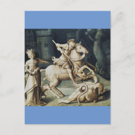 Saint George und der Drache Postkarte