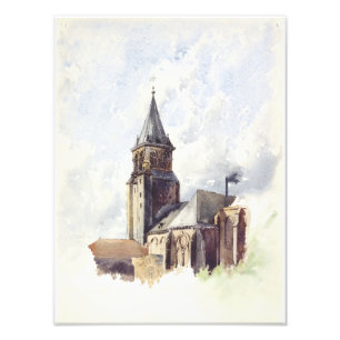 Saint Germain des Prés Paris Fotodruck