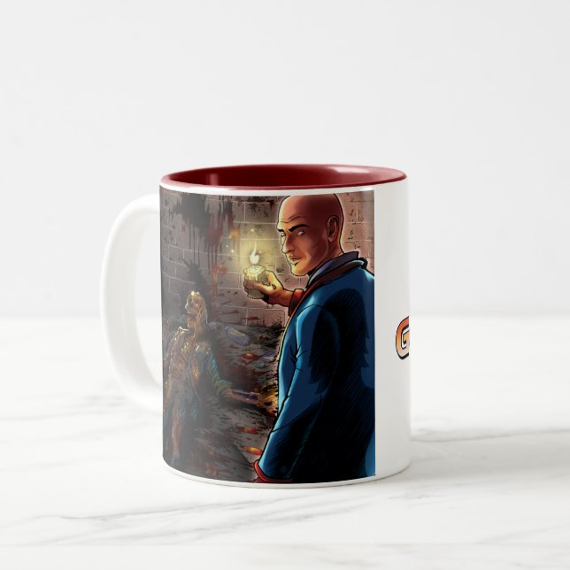 Saint Germaine V2 Design Kaffee Tasse (Vorderseite Links)