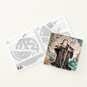 Saint Gertrude the Great Notizbuch