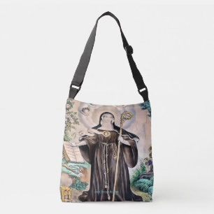 Saint Gertrude the Great Tragetaschen Mit Langen Trägern