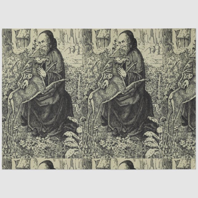 Saint Giles Seidenpapier (Vorderseite)