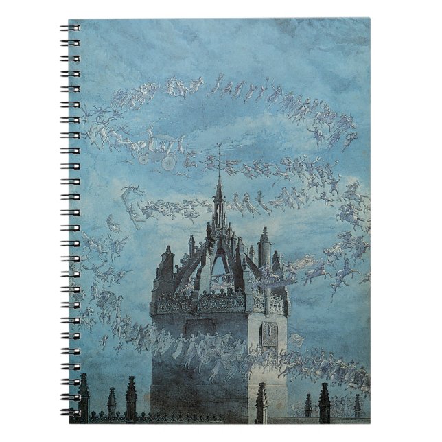 Saint Giles - Seine Glocken von Charles Altamont D Notizblock (Vorderseite)
