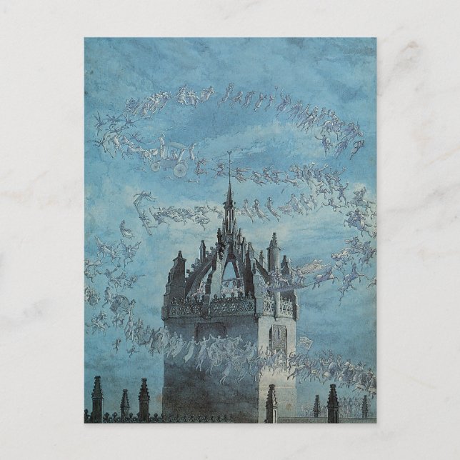Saint Giles - Seine Glocken von Charles Altamont D Postkarte (Vorderseite)
