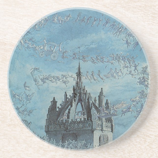 Saint Giles - Seine Glocken von Charles Altamont D Untersetzer (Vorne)