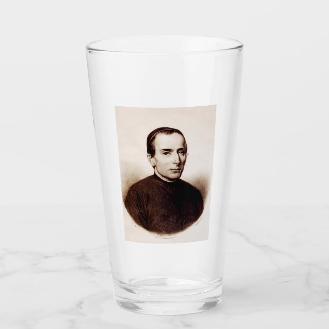 Saint Giuseppe Cafasso Franciscan Priest Glas (Vorderseite)