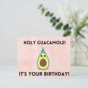 Saint Guacamole, c'est ton anniversaire ! Carte am