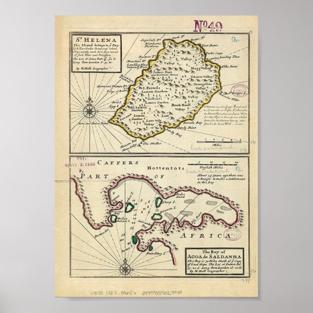 Saint Helena Poster (Vorne)