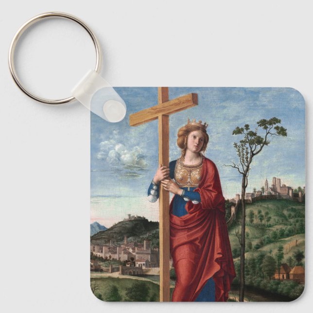 Saint Helena von Cima da Conegliano Schlüsselanhänger (Vorderseite)