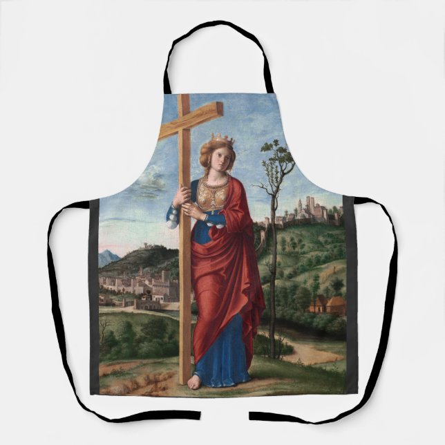 Saint Helena von Cima da Conegliano Schürze (Vorderseite)