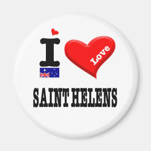 SAINT HELENS - I LIEBE MAGNET